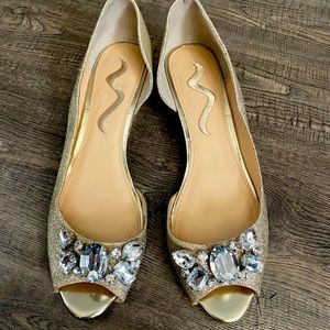 1 inch wedge elegant shoes